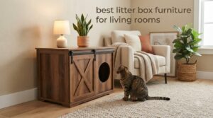 best litter box furniture for living rooms