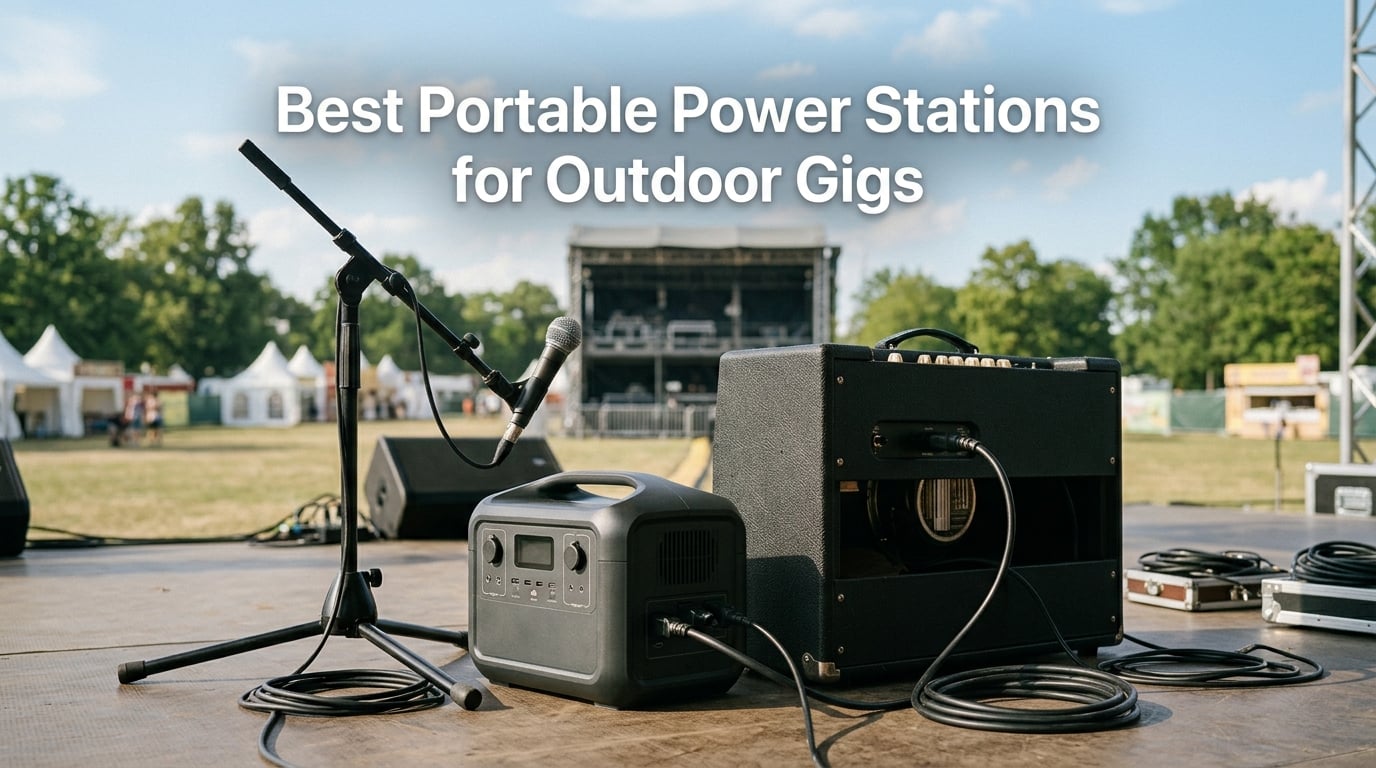 Best Portable Power Stations for Outdoor Gigs