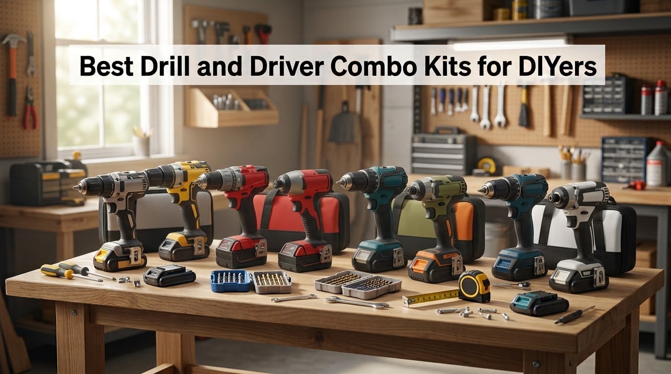 Best Drill and Driver Combo Kits for DIYers