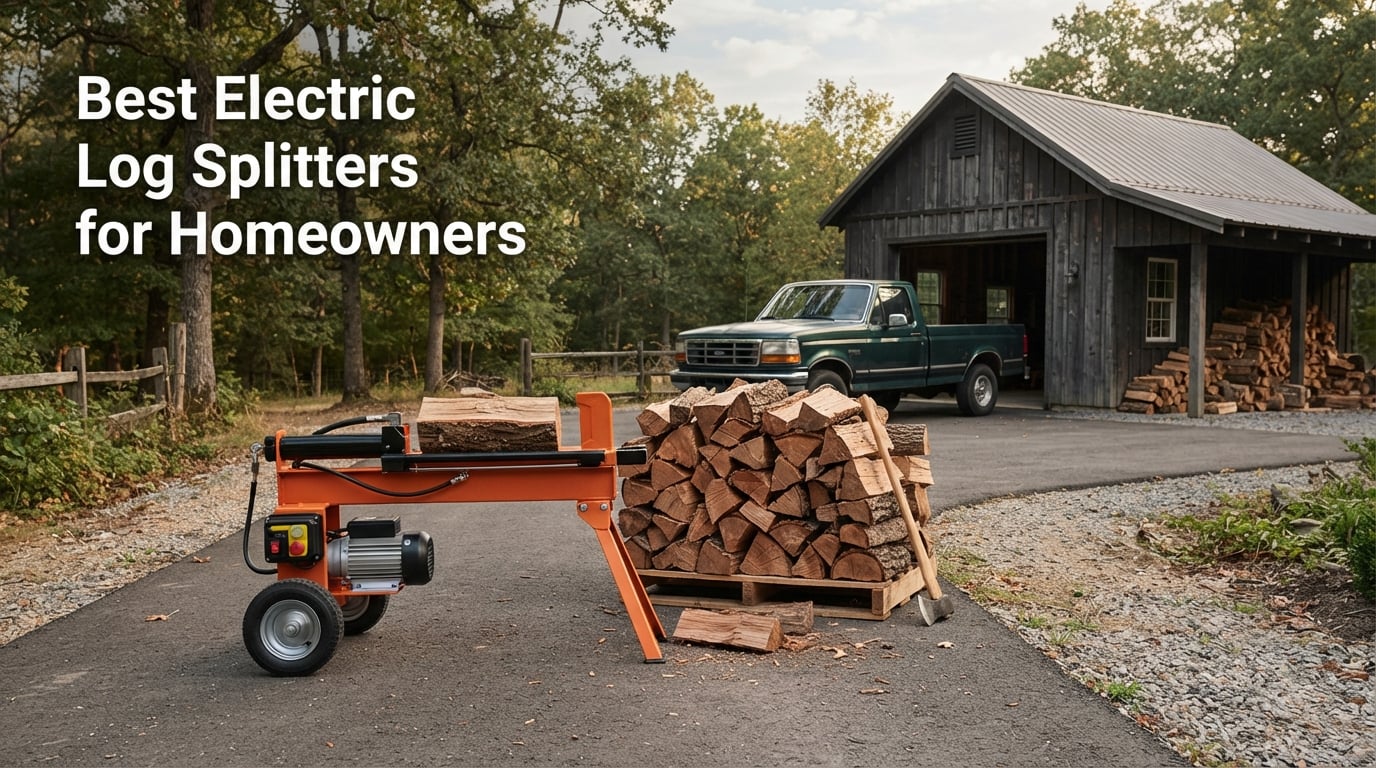 Best Electric Log Splitters for Homeowners