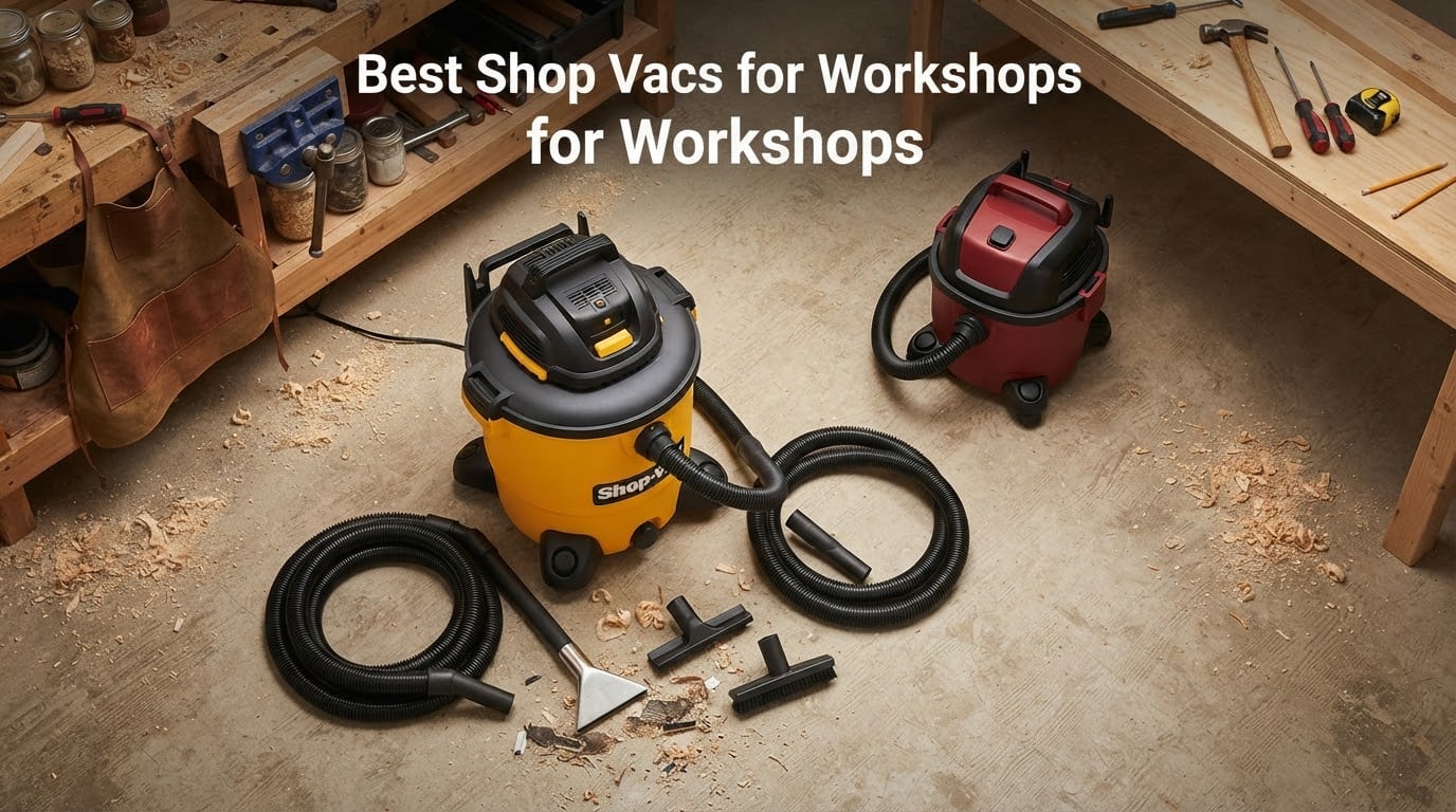 Best Shop Vacs for Workshops