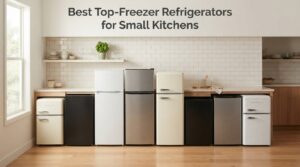 Best Top-Freezer Refrigerators for Small Kitchens