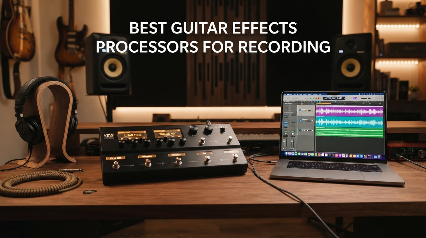 Best Guitar Effects Processors for Recording