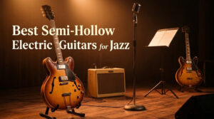 Best Semi-Hollow Electric Guitars for Jazz