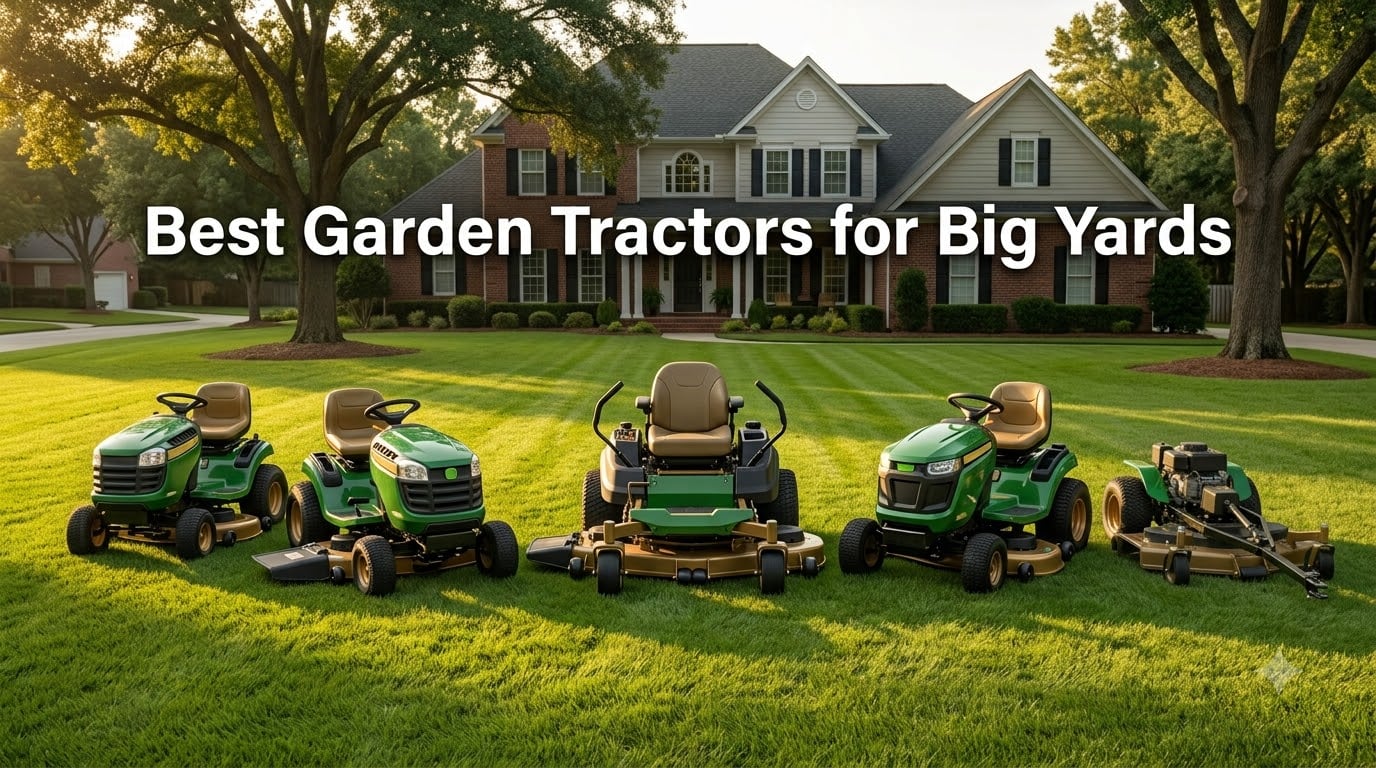 Best Garden Tractors for Big Yards