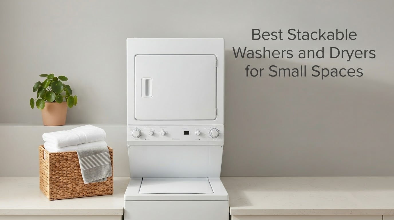 Best Stackable Washers and Dryers for Small Spaces