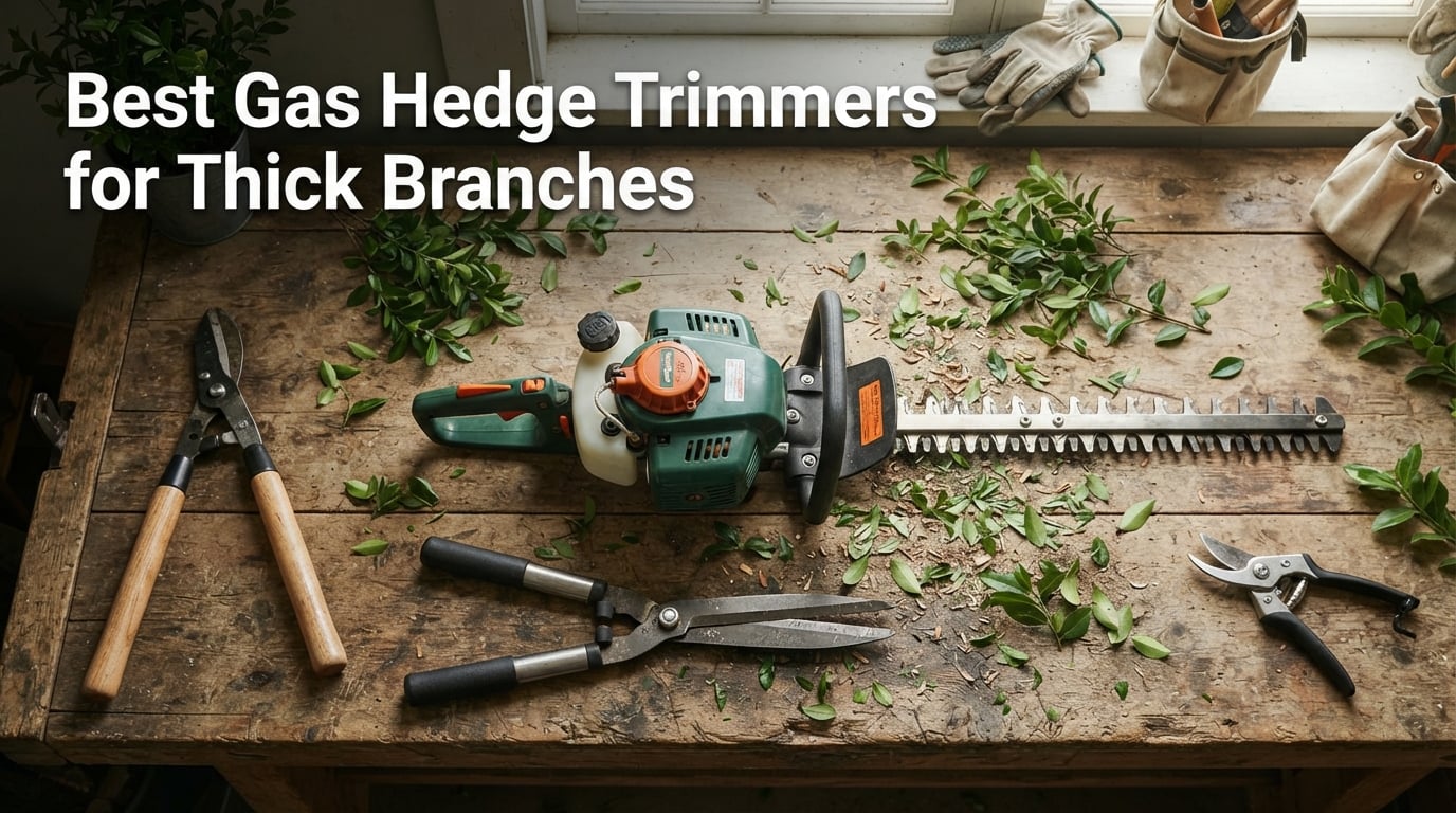 Best Gas Hedge Trimmers for Thick Branches