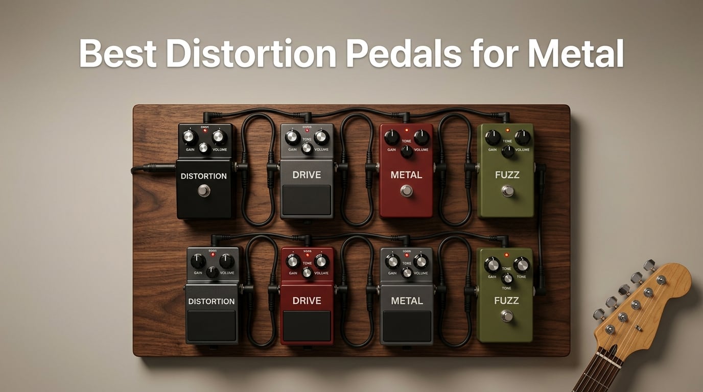 Best Distortion Pedals for Metal