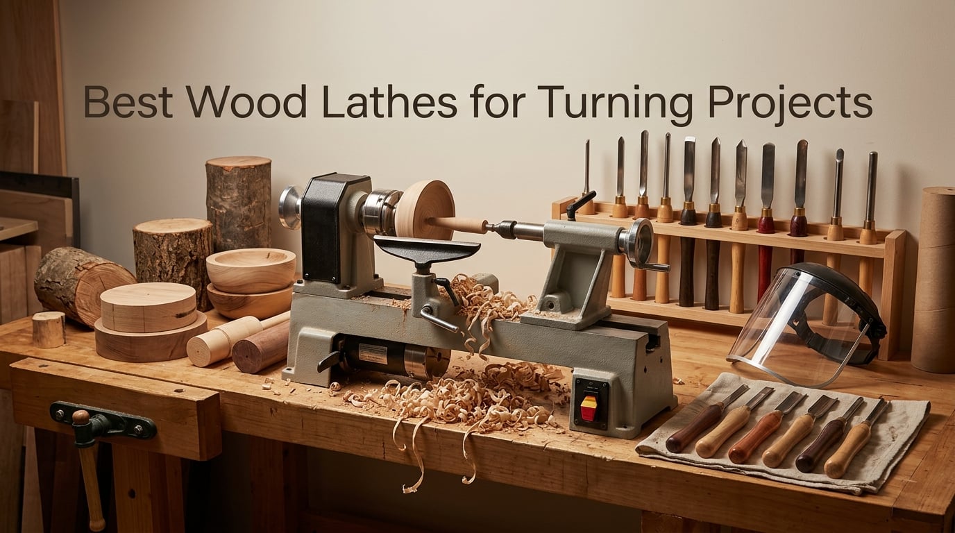 Best Wood Lathes for Turning Projects