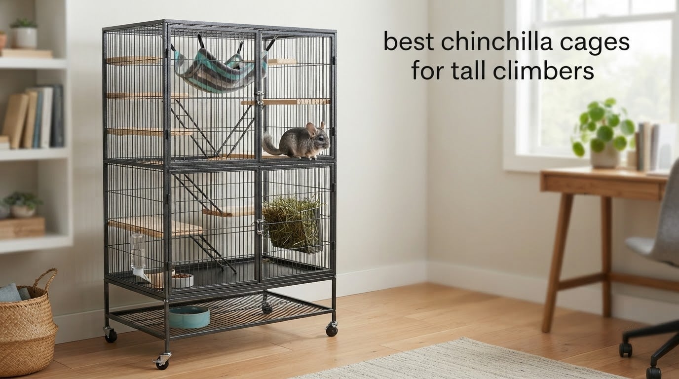 best chinchilla cages for tall climbers