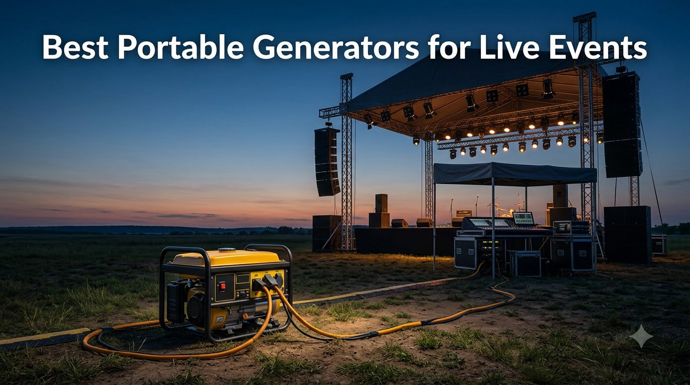 Best Portable Generators for Live Events