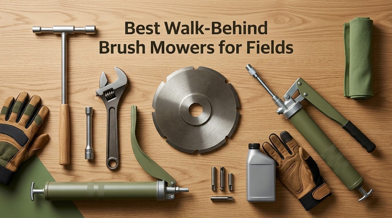 Best Walk-Behind Brush Mowers for Fields
