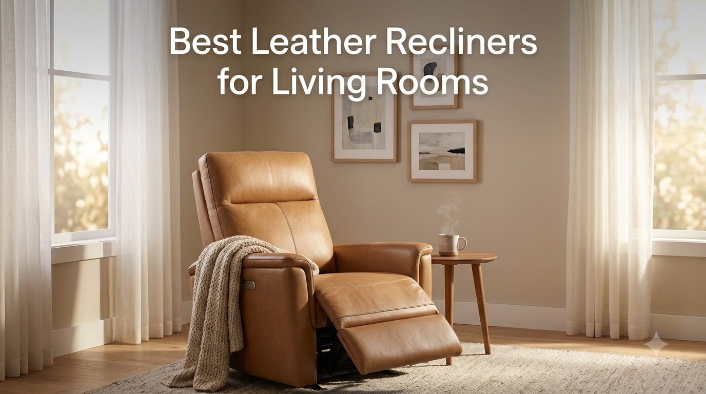 Best Leather Recliners for Living Rooms