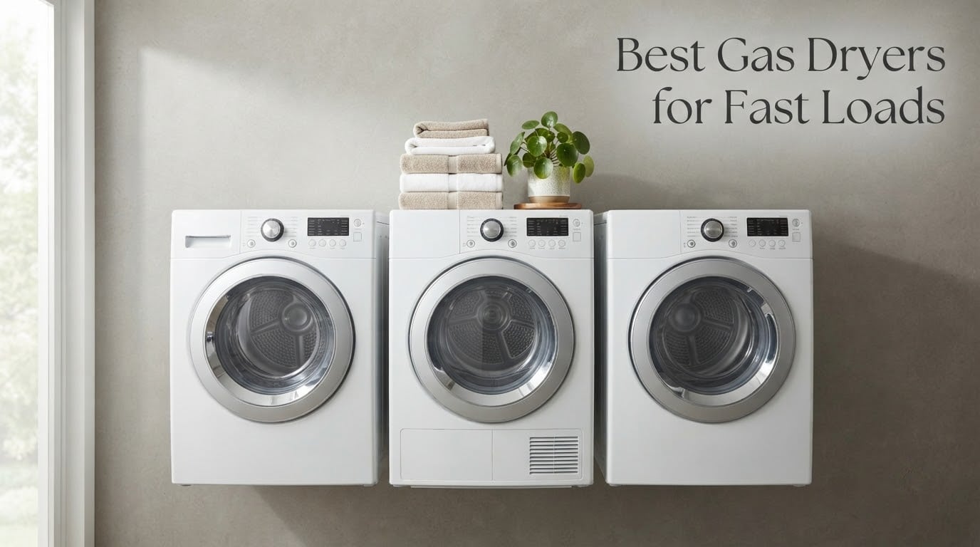 Best Gas Dryers for Fast Loads