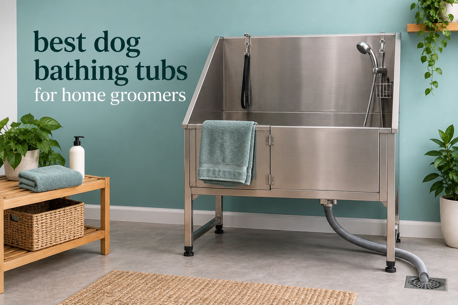 best dog bathing tubs for home groomers
