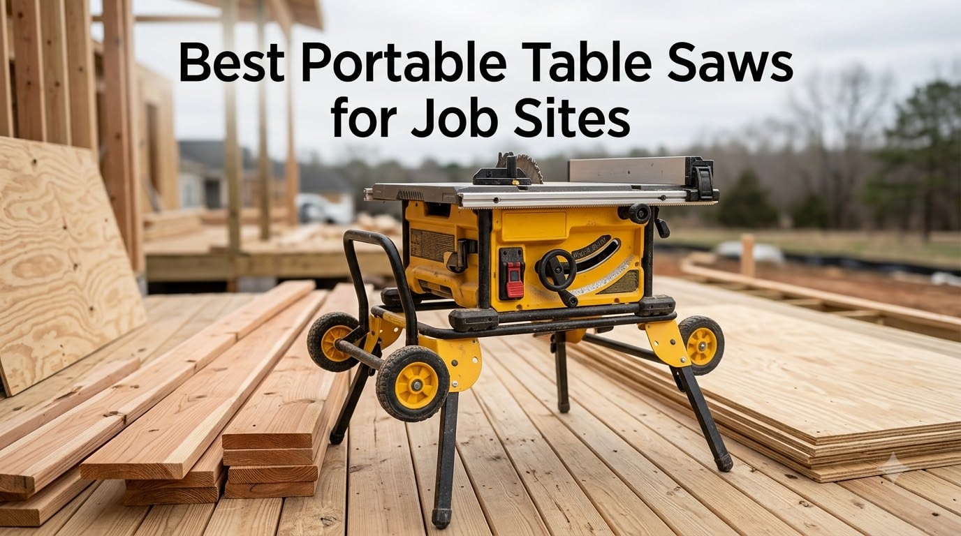 Best Portable Table Saws for Job Sites