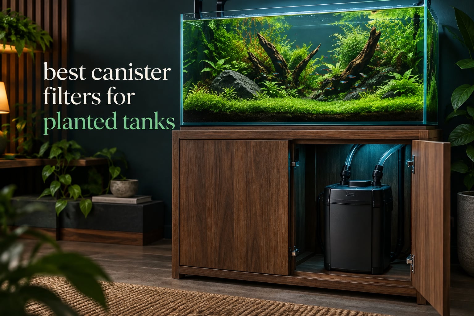 best canister filters for planted tanks