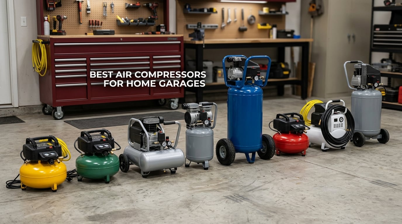 Best Air Compressors for Home Garages