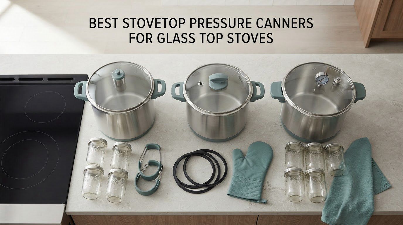 best stovetop pressure canners for glass top stoves
