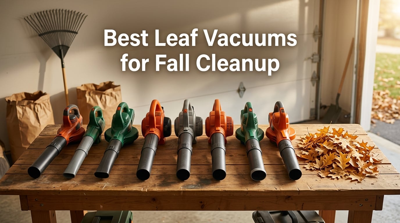 Best Leaf Vacuums for Fall Cleanup