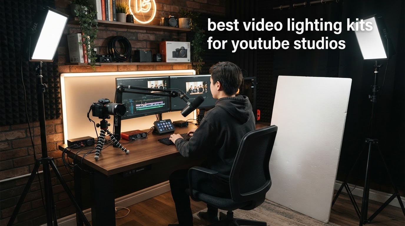best video lighting kits for youtube studios
