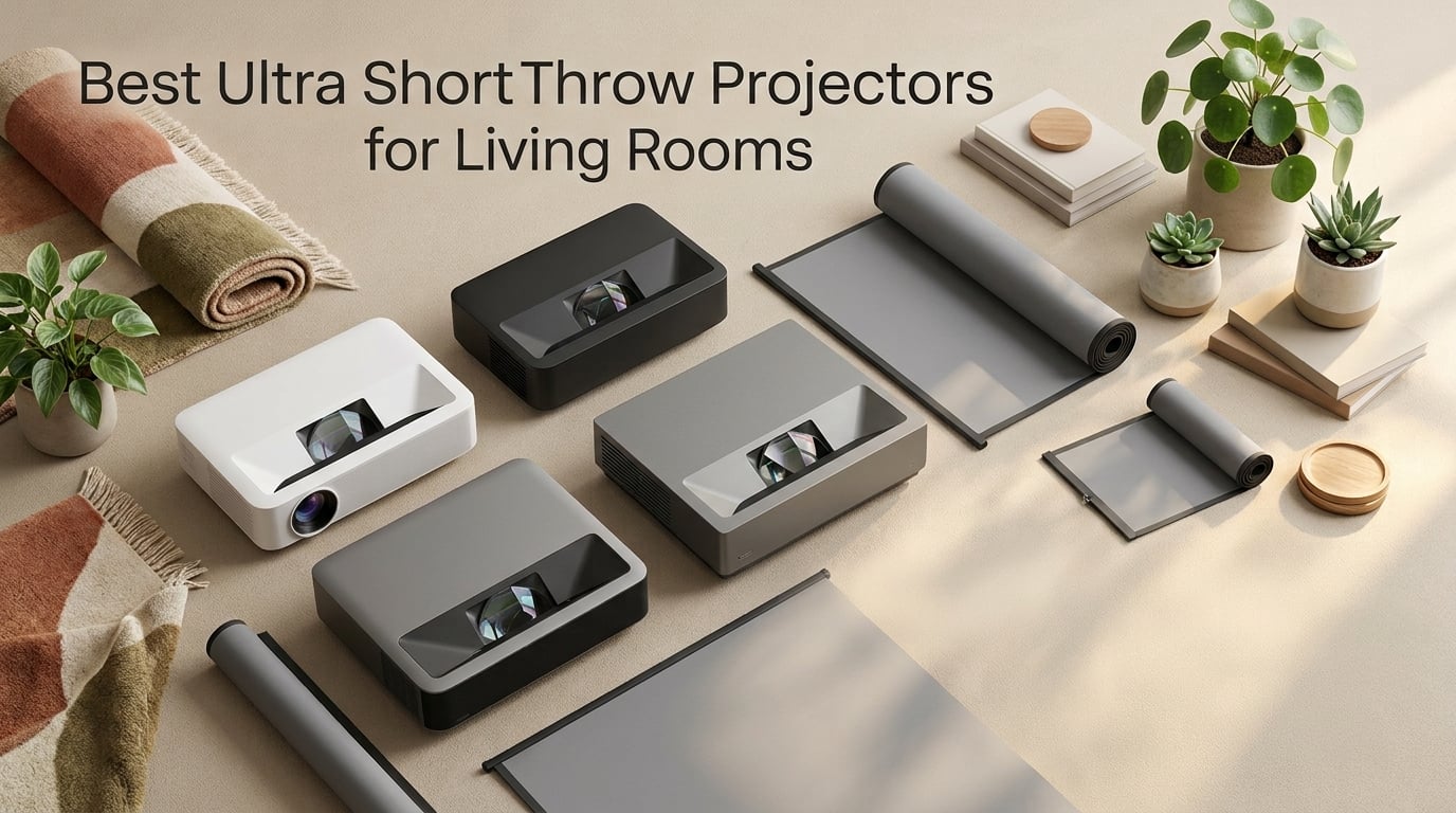 Best Ultra Short Throw Projectors for Living Rooms