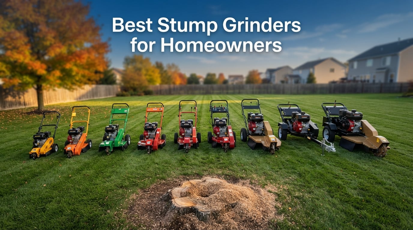 Best Stump Grinders for Homeowners