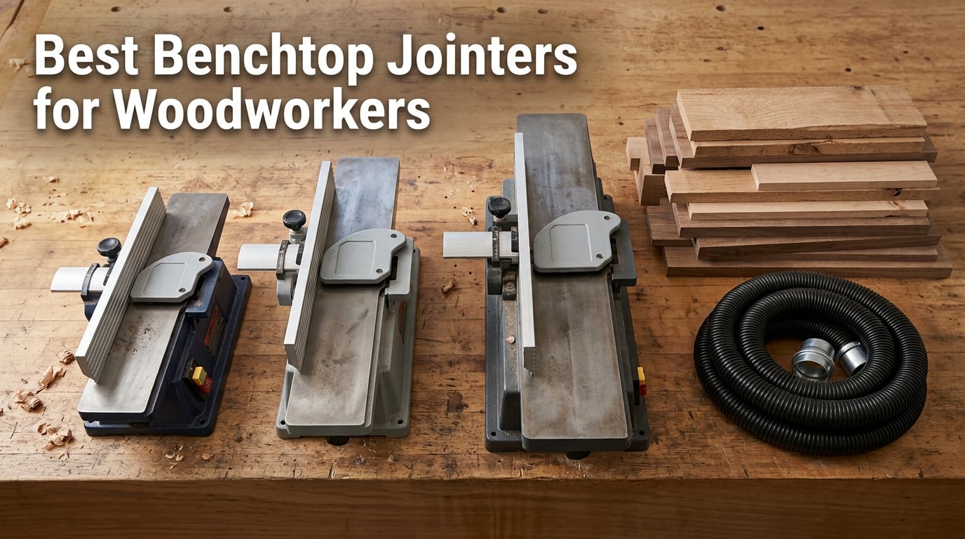 Best Benchtop Jointers for Woodworkers