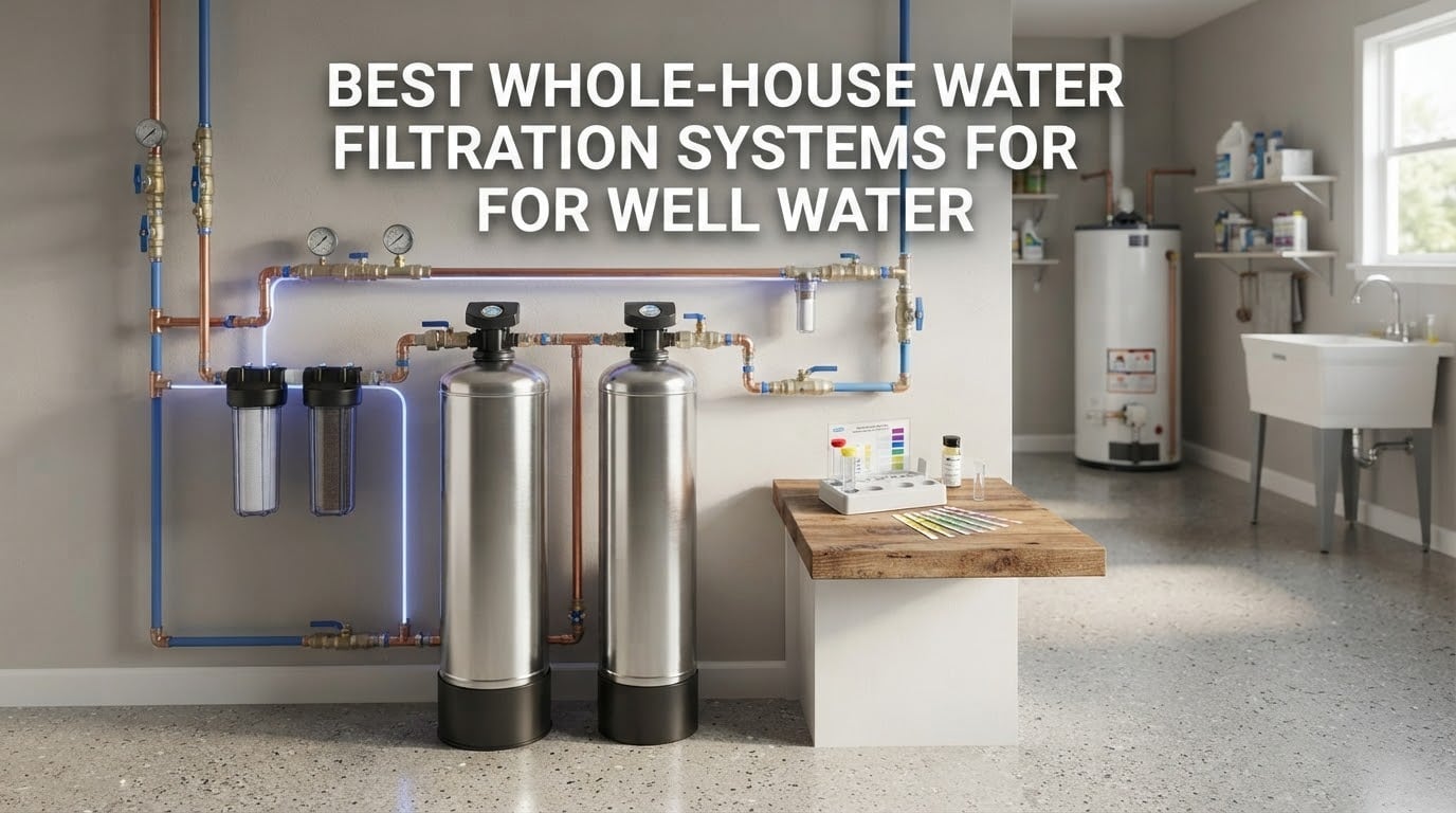 Best Whole-House Water Filtration Systems for Well Water