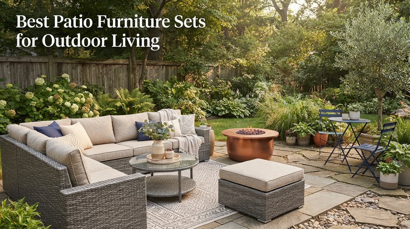 Best Patio Furniture Sets for Outdoor Living