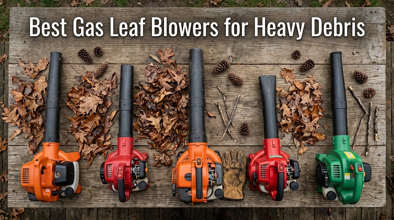 Best Gas Leaf Blowers for Heavy Debris