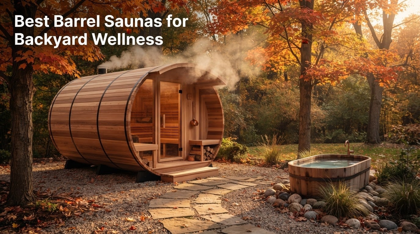 Best Barrel Saunas for Backyard Wellness