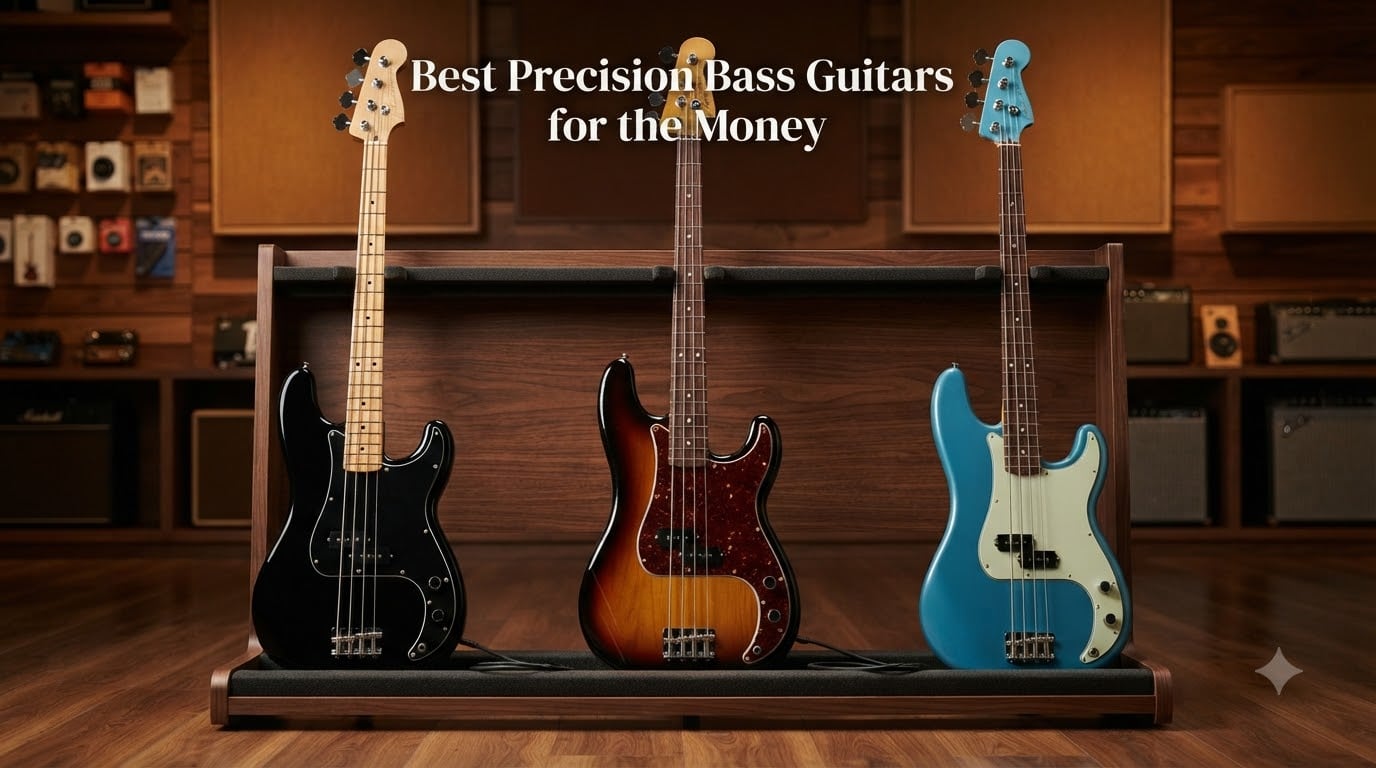 Best Precision Bass Guitars for the Money
