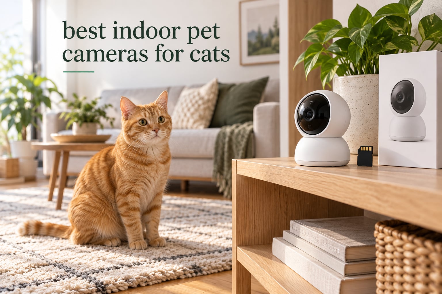 best indoor pet cameras for cats