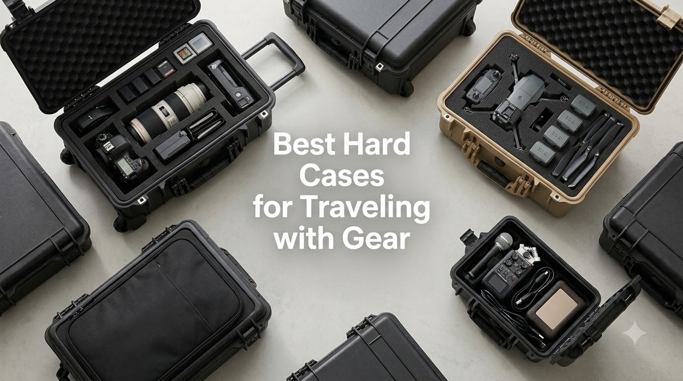 Best Hard Cases for Traveling with Gear