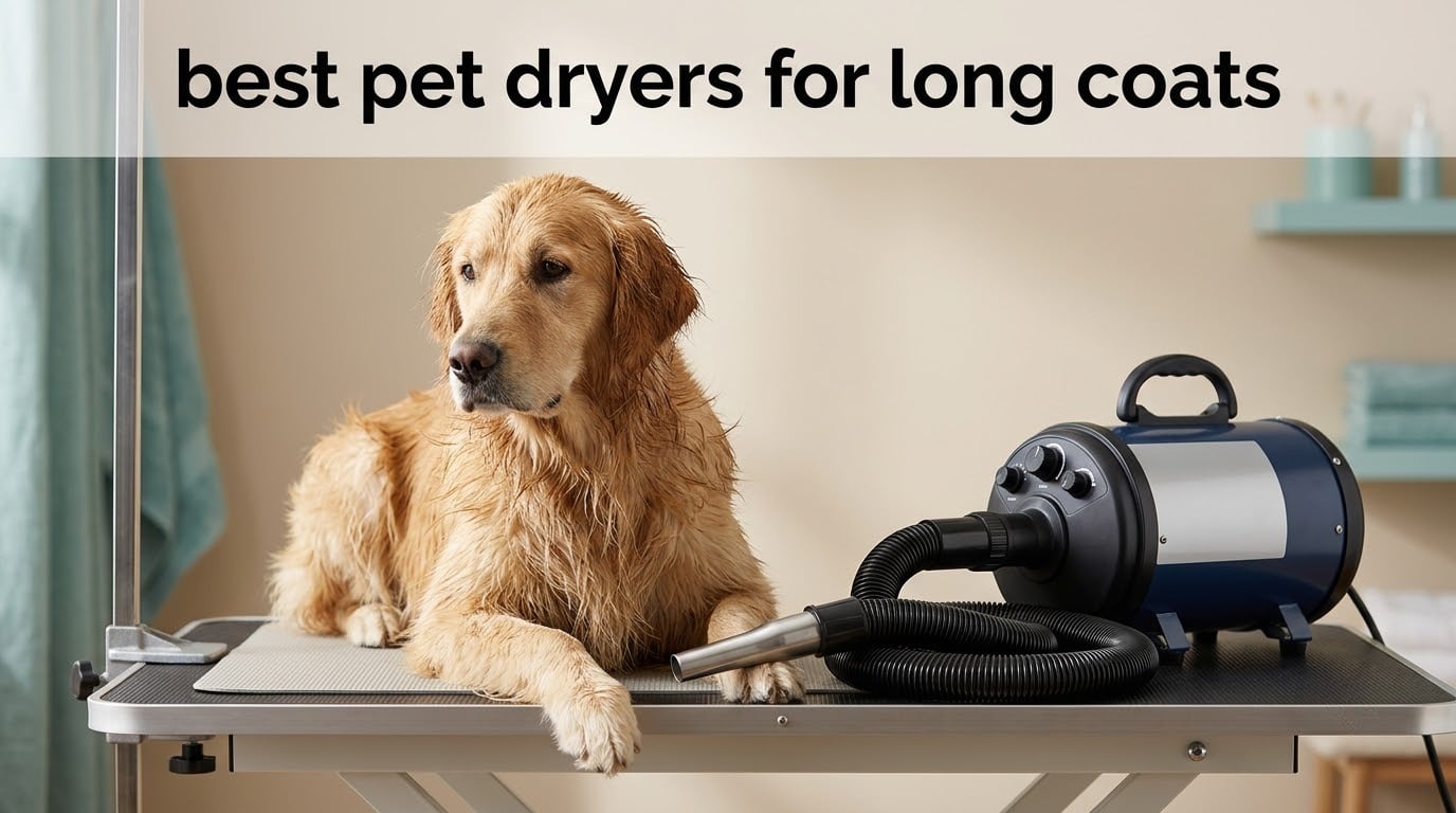 best pet dryers for long coats