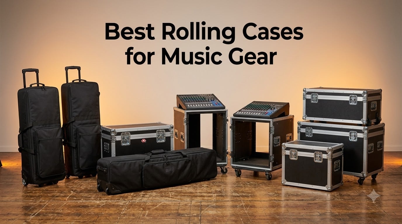 Best Rolling Cases for Music Gear