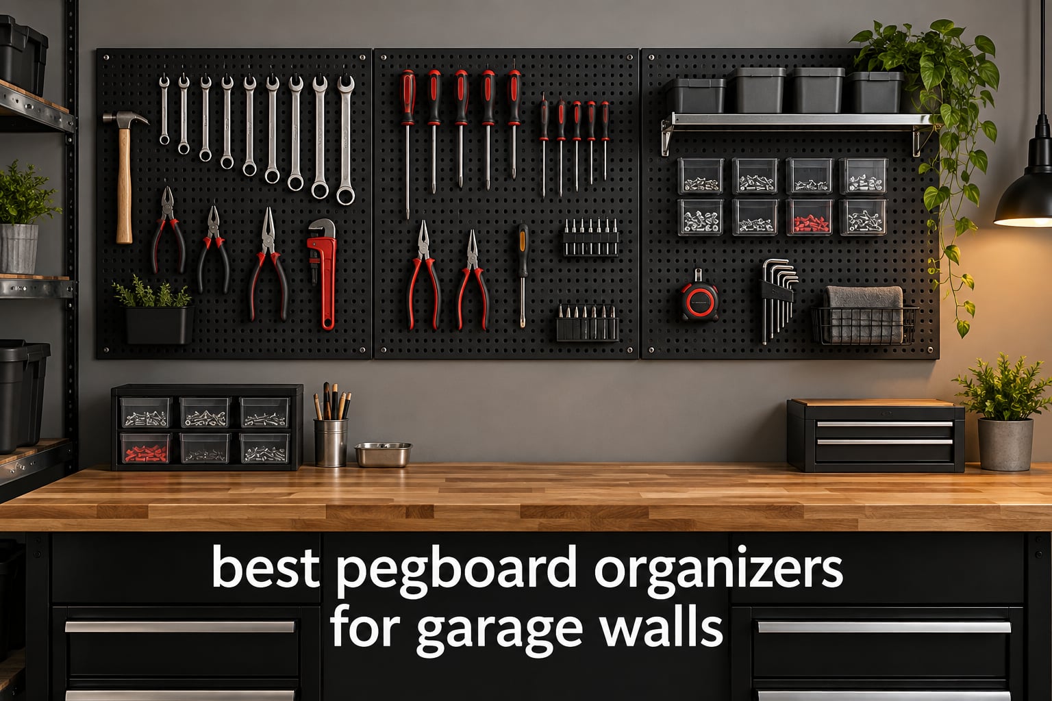 best pegboard organizers for garage walls