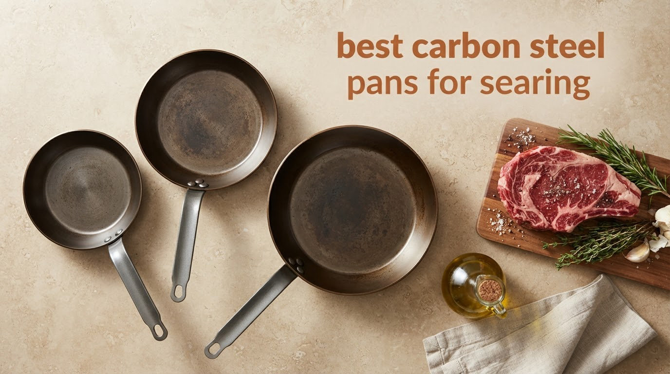 best carbon steel pans for searing