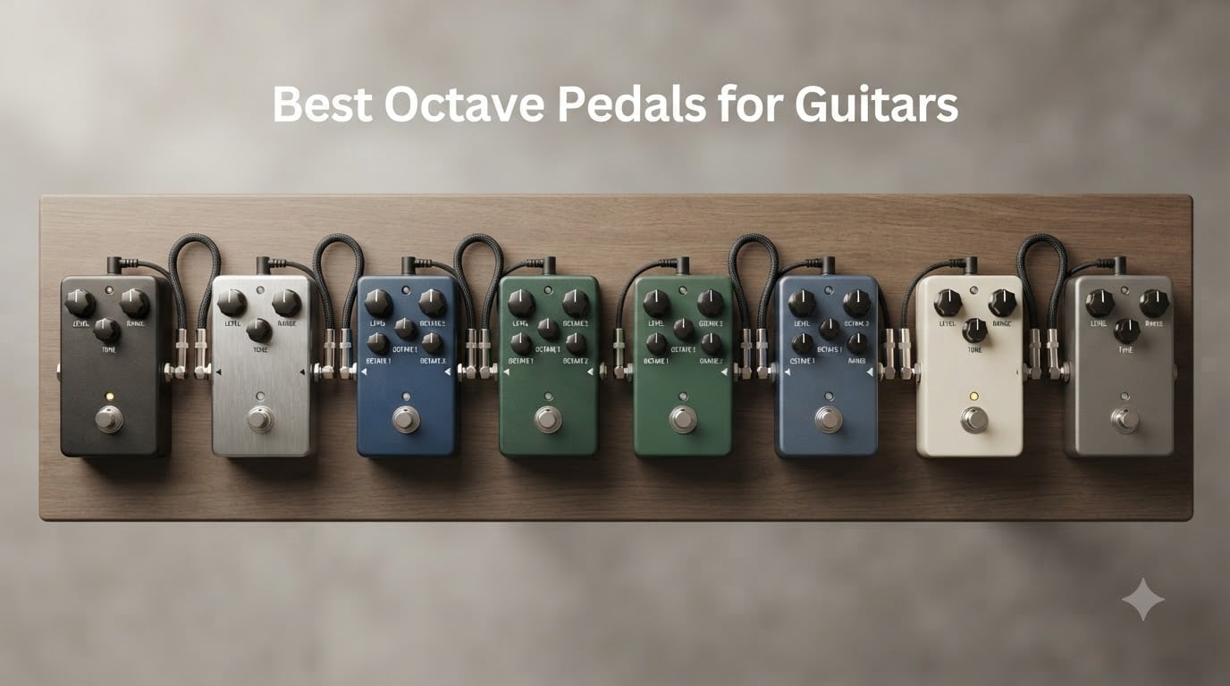 Best Octave Pedals for Guitars