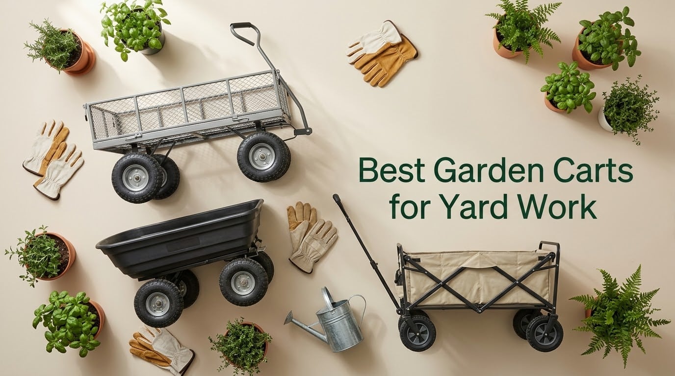 Best Garden Carts for Yard Work