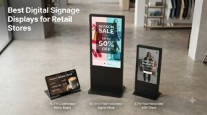 Best Digital Signage Displays for Retail Stores