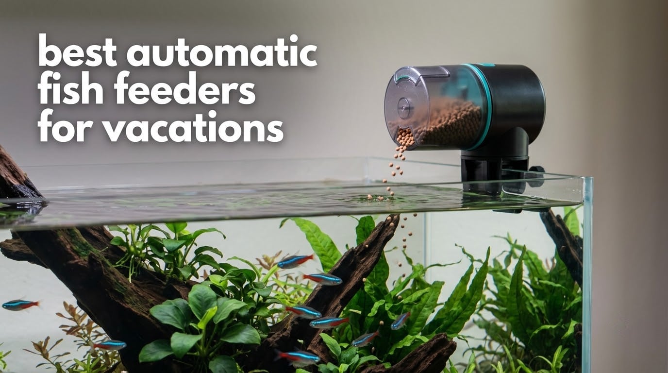 best automatic fish feeders for vacations