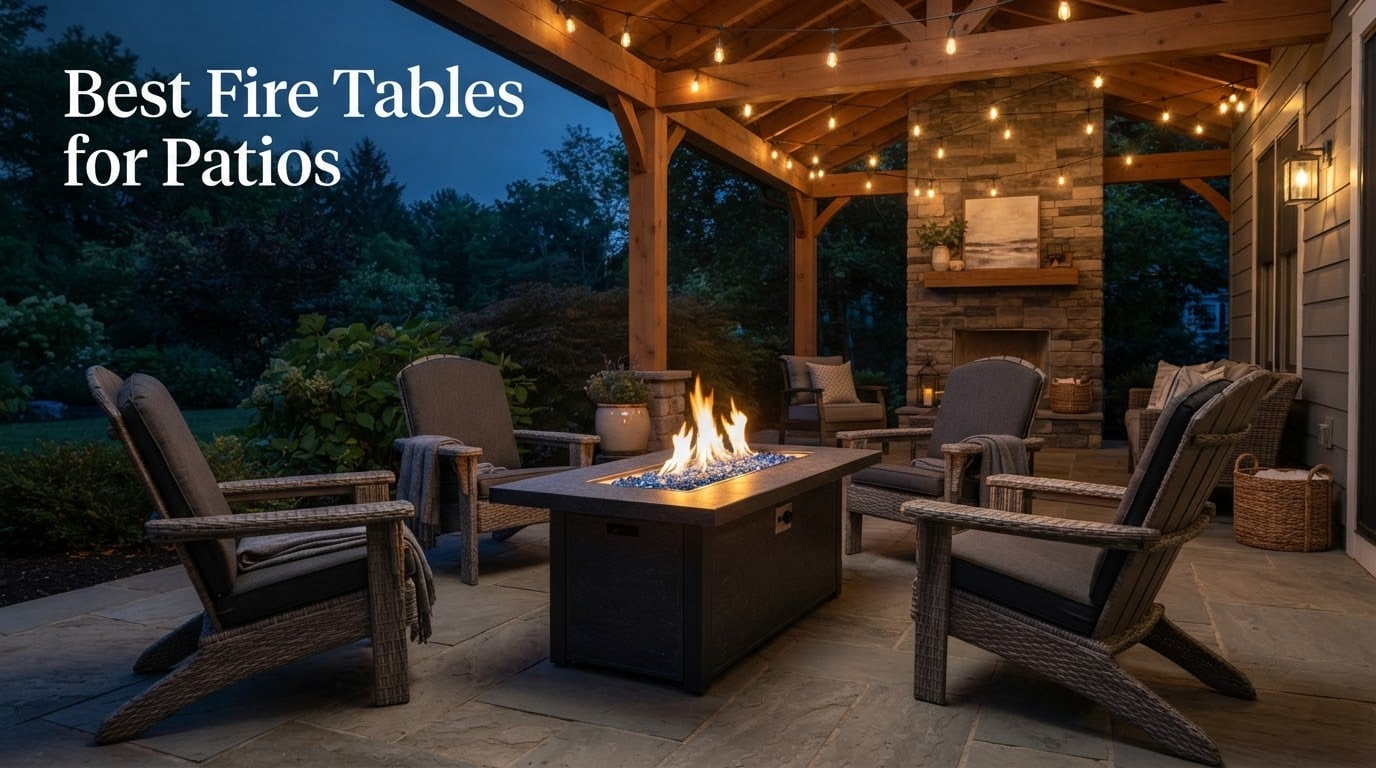Best Fire Tables for Patios