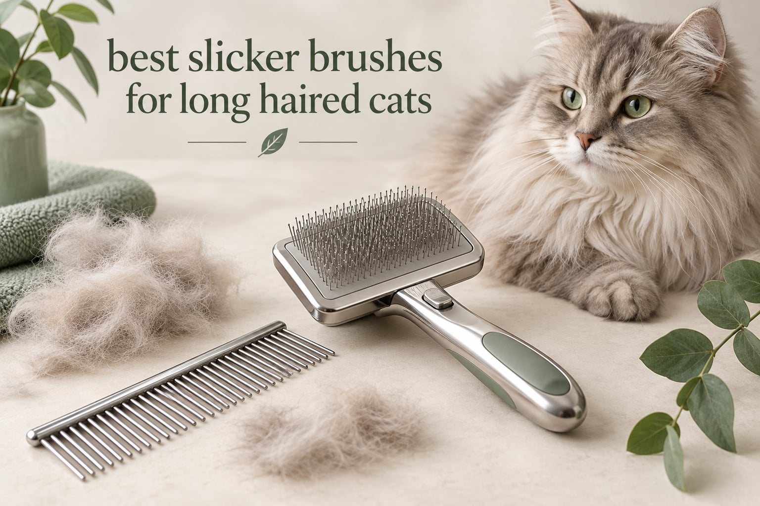 best slicker brushes for long haired cats