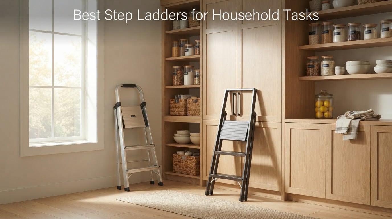 Best Step Ladders for Household Tasks