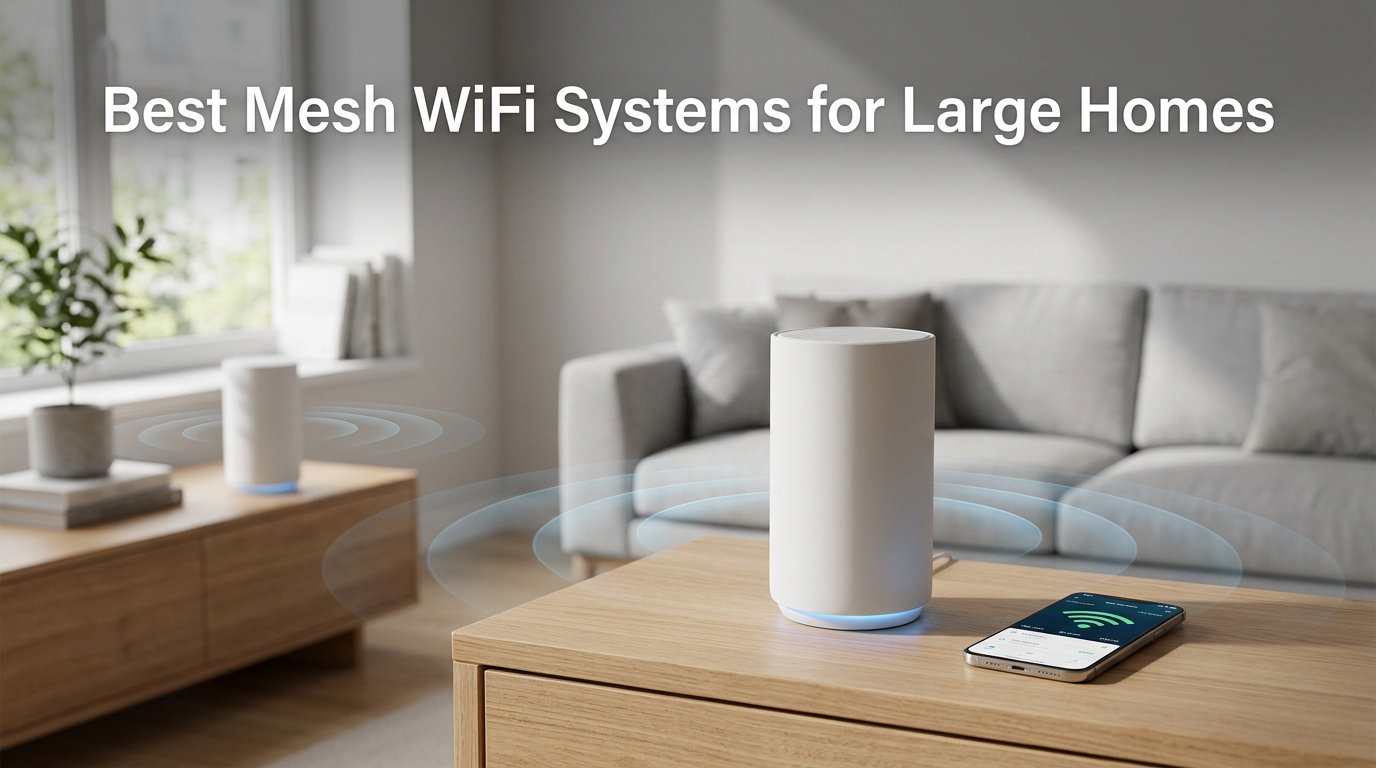 Best Mesh WiFi Systems for Large Homes