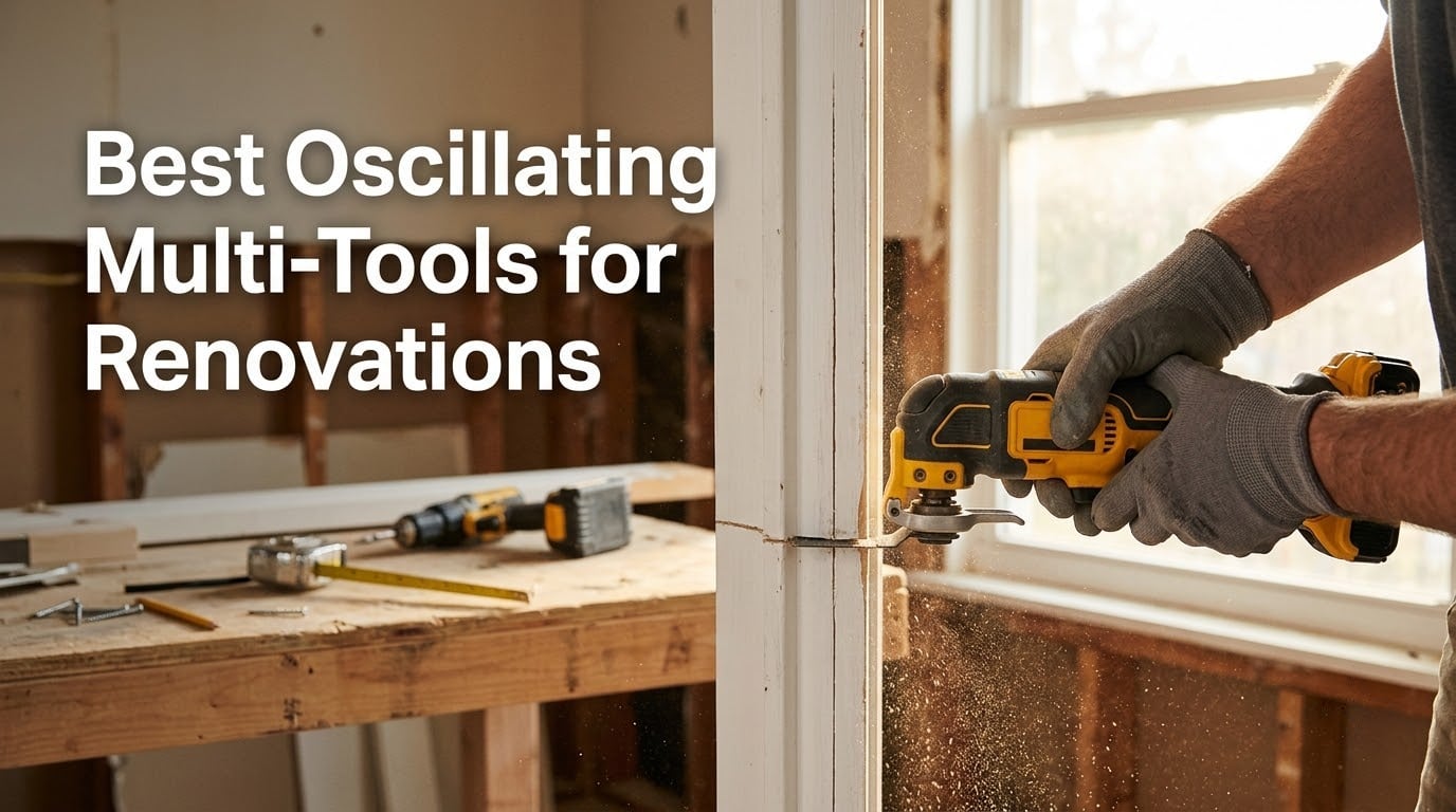 Best Oscillating Multi-Tools for Renovations