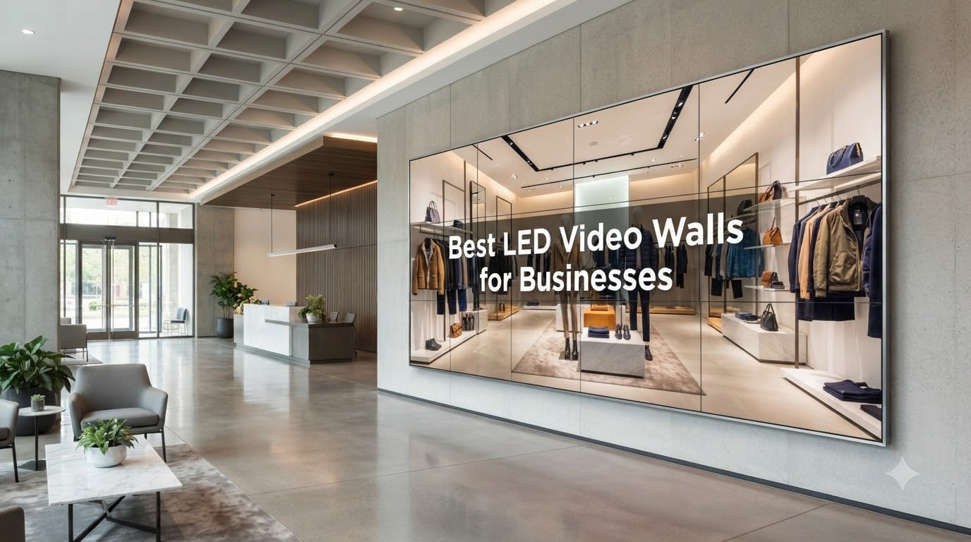 Best LED Video Walls for Businesses
