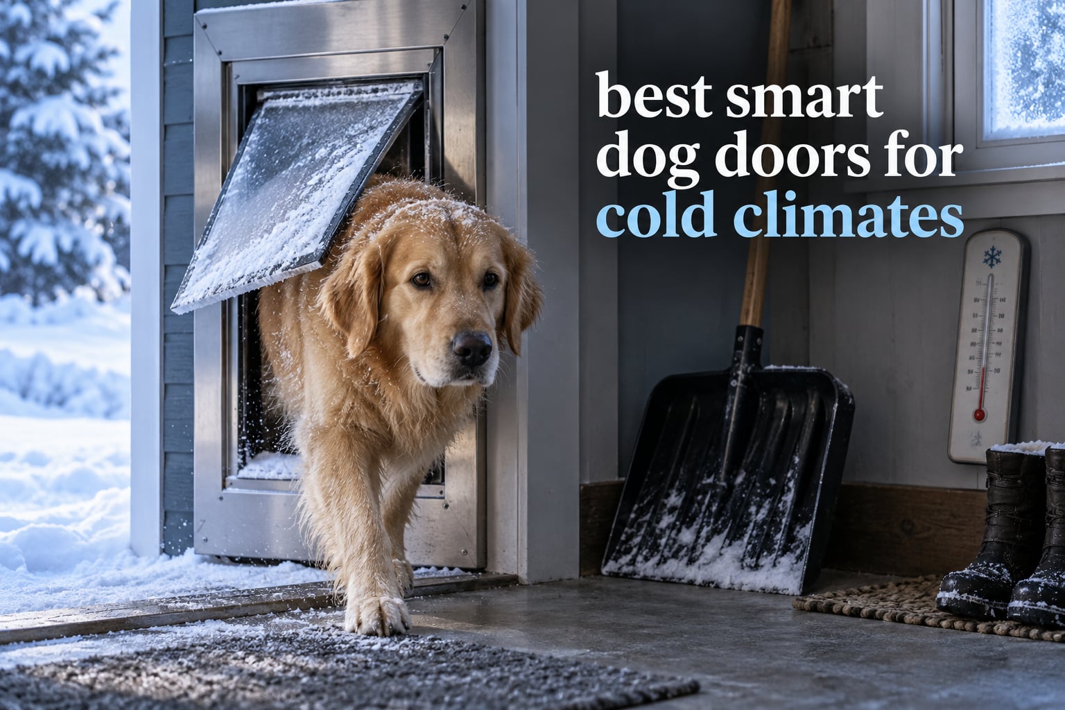 best smart dog doors for cold climates